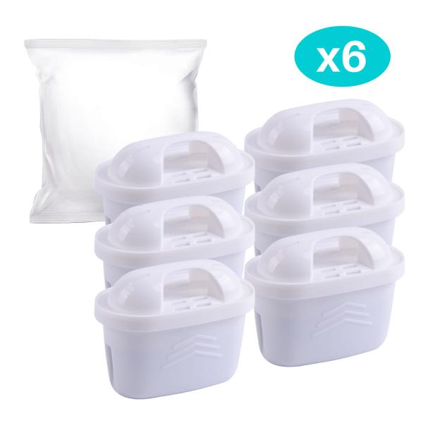 6 x FilWas Water Filter Cartridges – Clean Water, Better Taste - Kopie